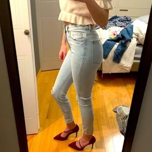 ZARA Blue Skinny Jean